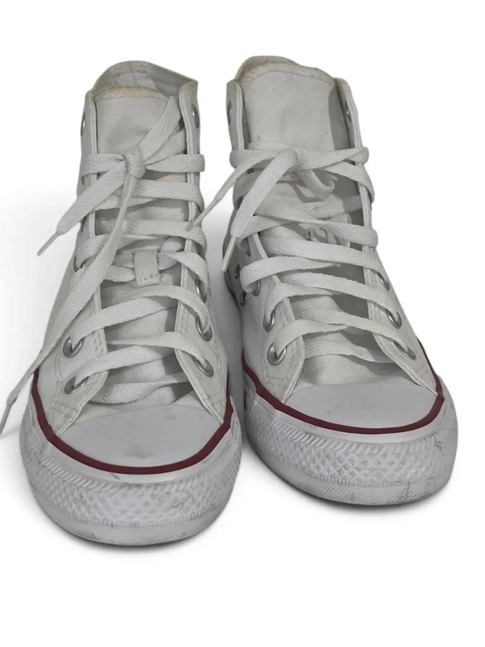 Converse Chuck Taylor All Star High Top White Sneakers Women's Size 6.5 Classic
